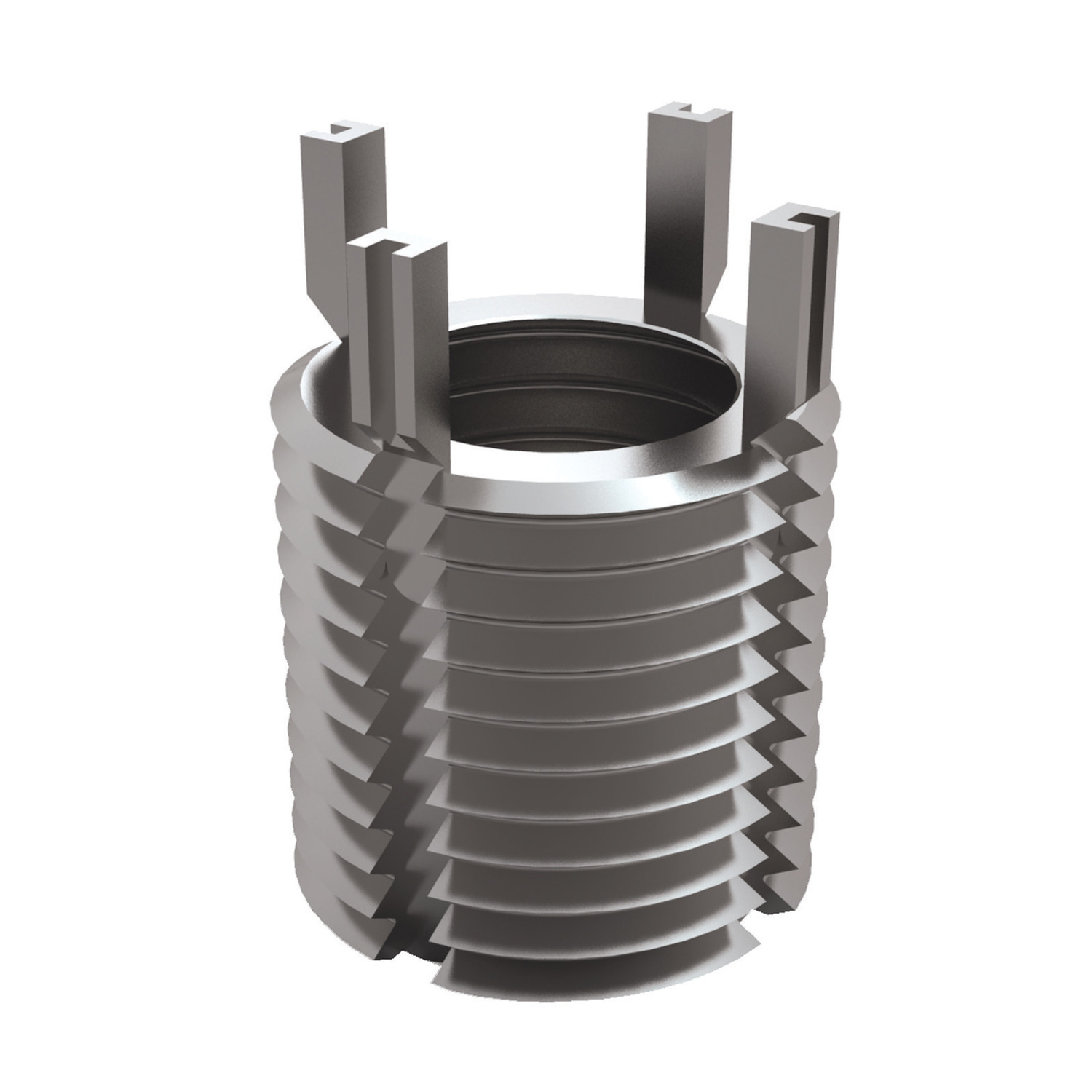heavy duty threaded insert with coarse internal thread